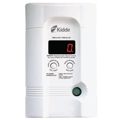 Kidde KNCOPP3RC Carbon Monoxide Alarm with Digital Display and